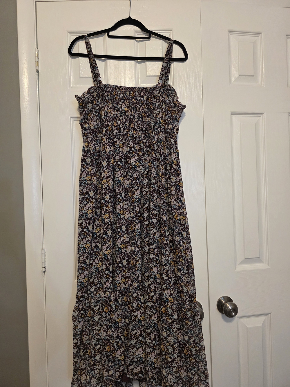 Floral Smocked Maxi Dress - Torrid - Picture 3 of 3